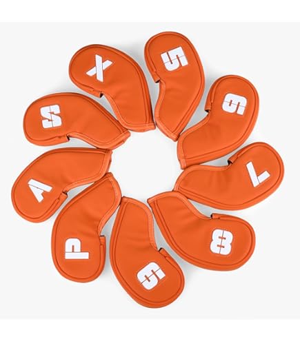 Amazon.co.jp: アドミラルゴルフ ヘッドカバー アイアンセット 8個入り